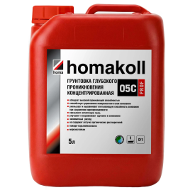 Грунтовка HOMAKOLL 05C PROF (концентрат) 5л