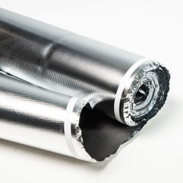 Подложка FloorFORT 2 мм PRO, с отражающим слоем и пароизоляцией