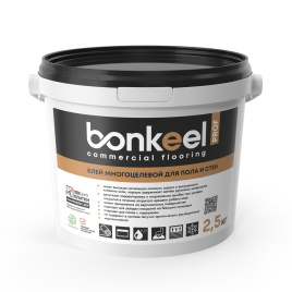 Клей многоцелевой BONKEEL Prof для пола и стен 2,5кг