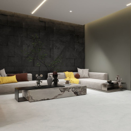 MSPC ламинат STONEFLOOR Big Stone Серый мрамор