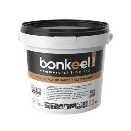 Клей-фиксатор BONKEEL Prof для напольных покрытий 1,2кг