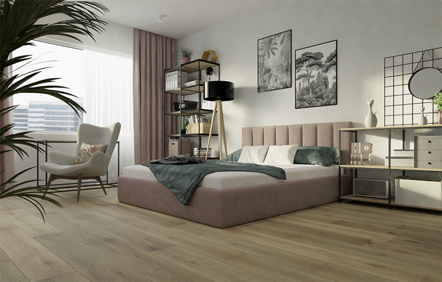 MSPC ламинат STONEFLOOR Дуб Полуденный фото 2