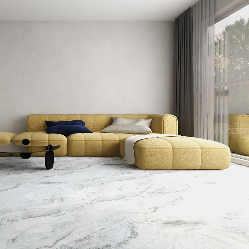 MSPC ламинат STONEFLOOR Big Stone Жемчужный мрамор фото 1