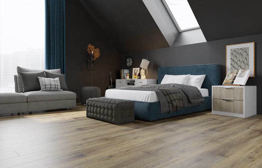 MSPC ламинат STONEFLOOR Дуб Уютный дом фото 2