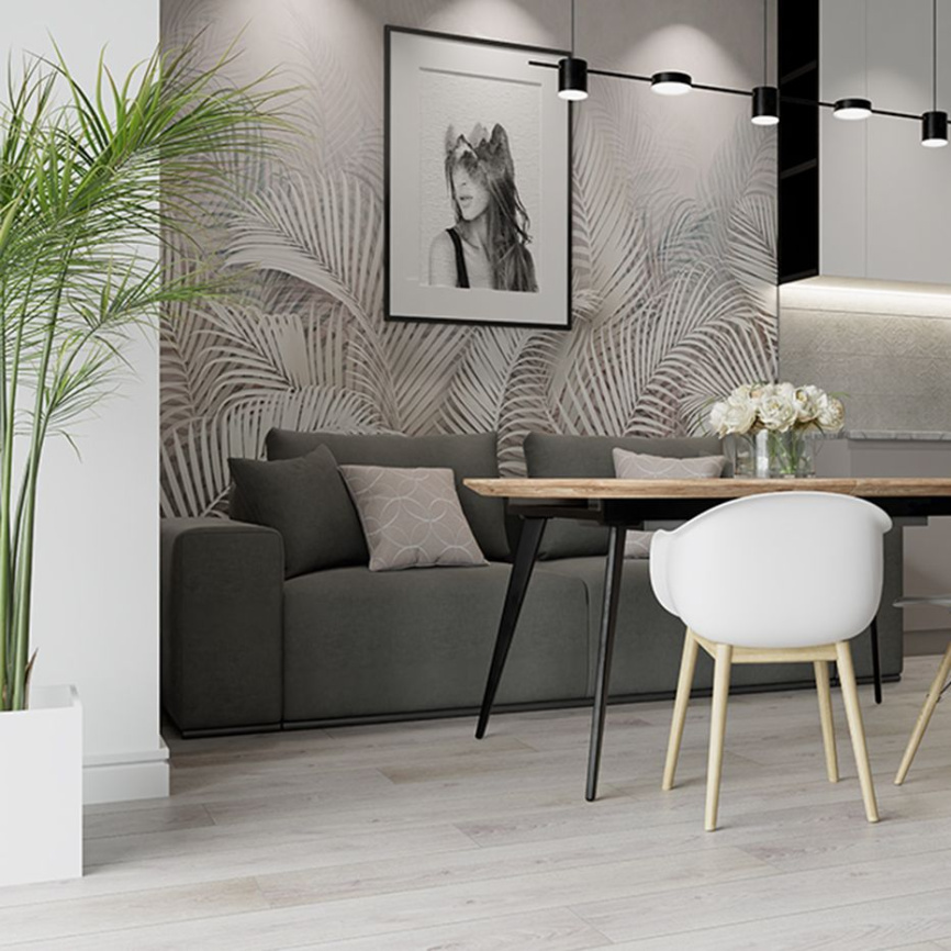 MSPC ламинат STONEFLOOR Дуб Зимний вечер фото 1