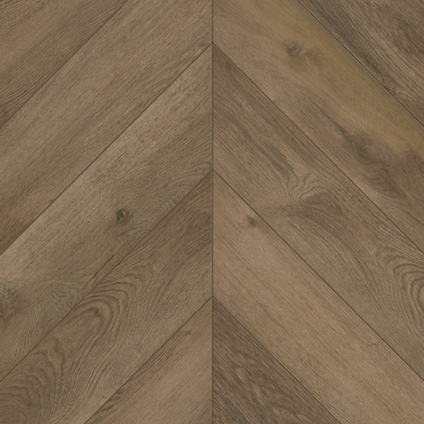 SPC плитка ALPINE FLOOR Chevron Alpine «Дуб Насыщенный» фото 1