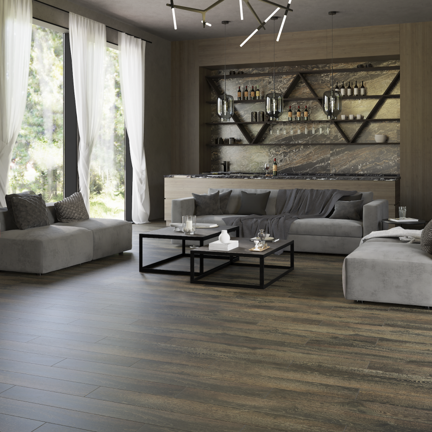 MSPC ламинат STONEFLOOR Дуб Греческий фото 1