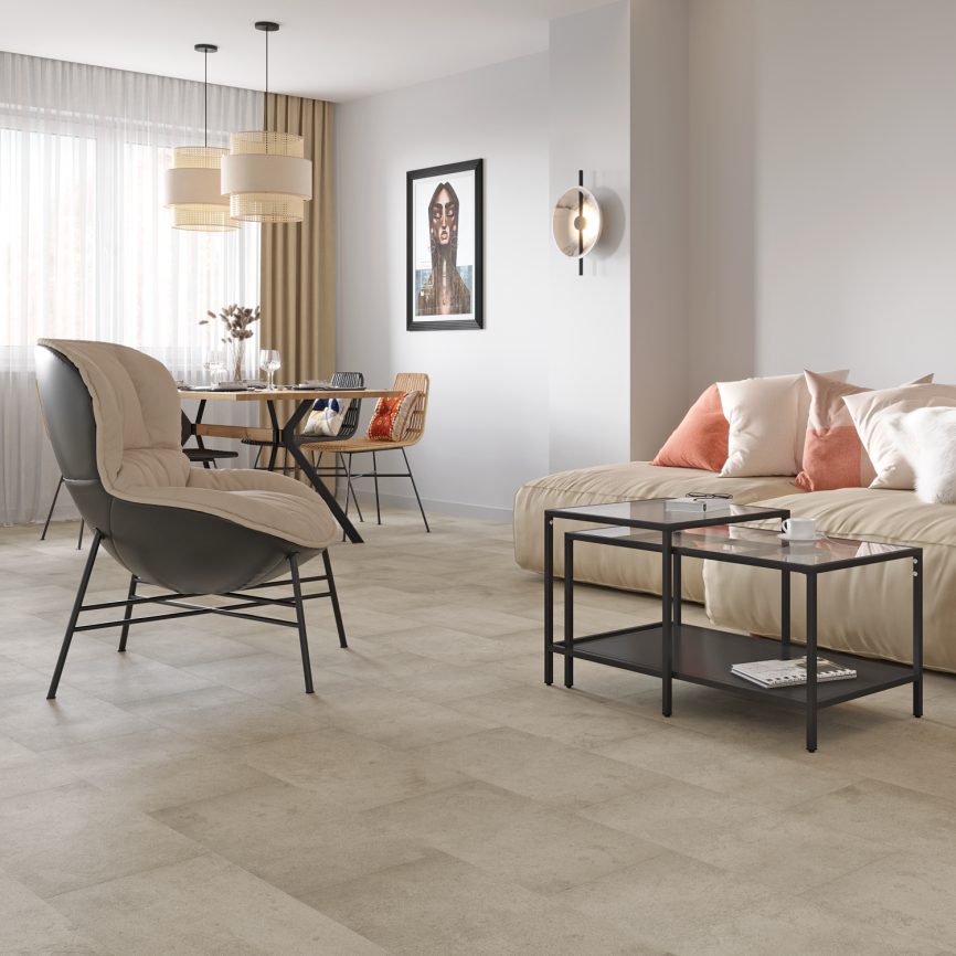 SPC плитка ALPINE FLOOR Stone Mineral Core «Зион» фото 1
