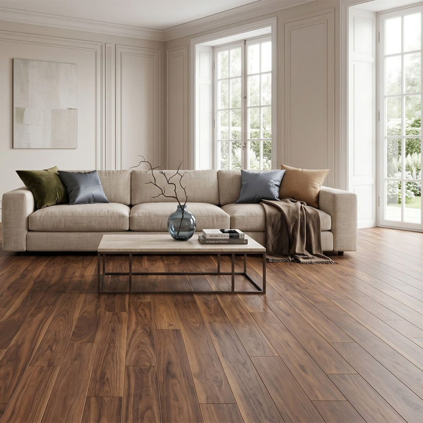 HDF ламинат FLOORFORT Walnut Tree Орех Орландо фото 2