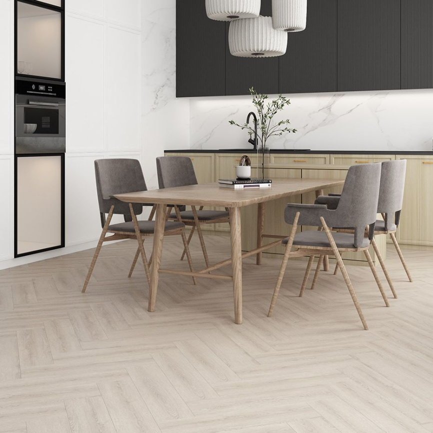 MSPC ламинат STONEFLOOR Ёлочка Брукфилд фото 2