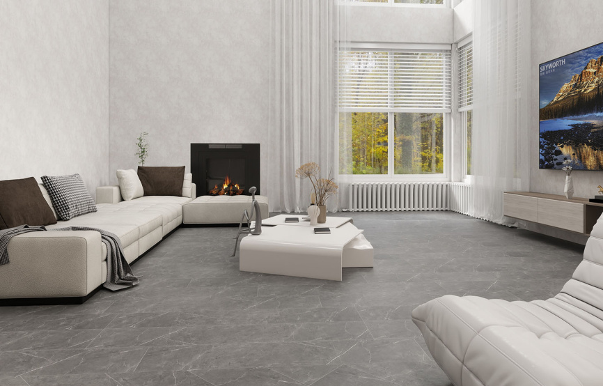 MSPC ламинат STONEFLOOR Big Stone Графитовый мрамор фото 2