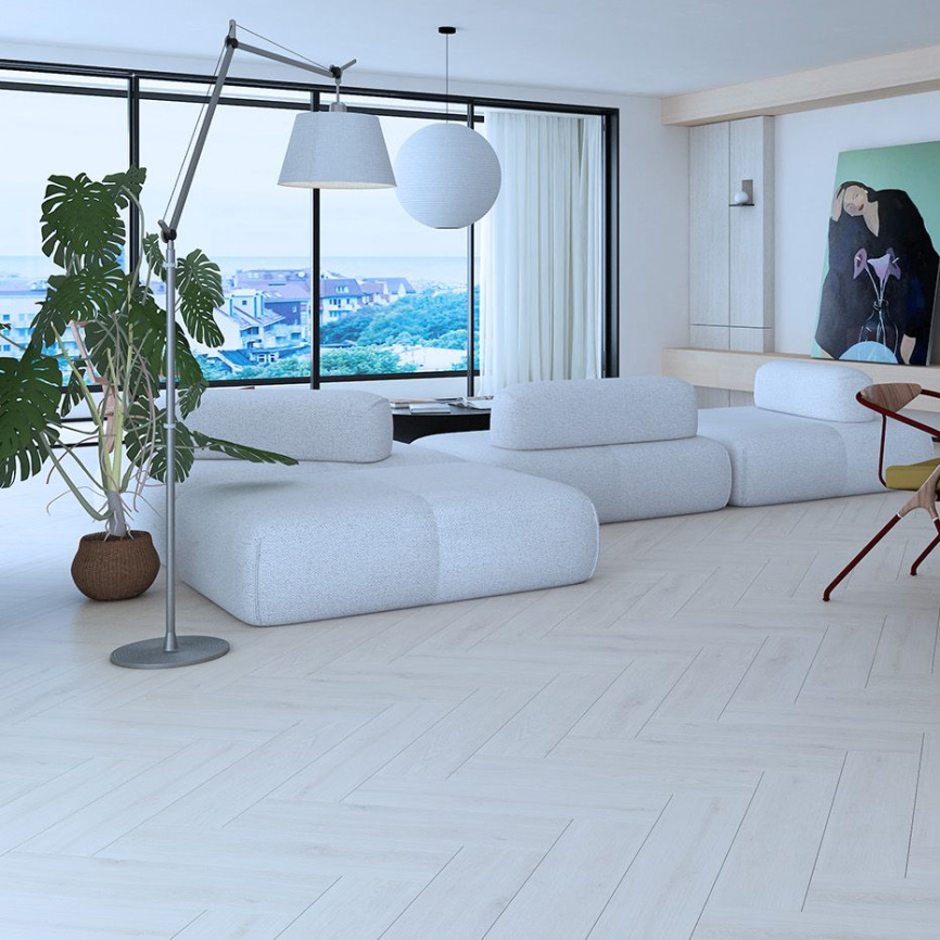 MSPC ламинат STONEFLOOR Ёлочка Нордфилд фото 1