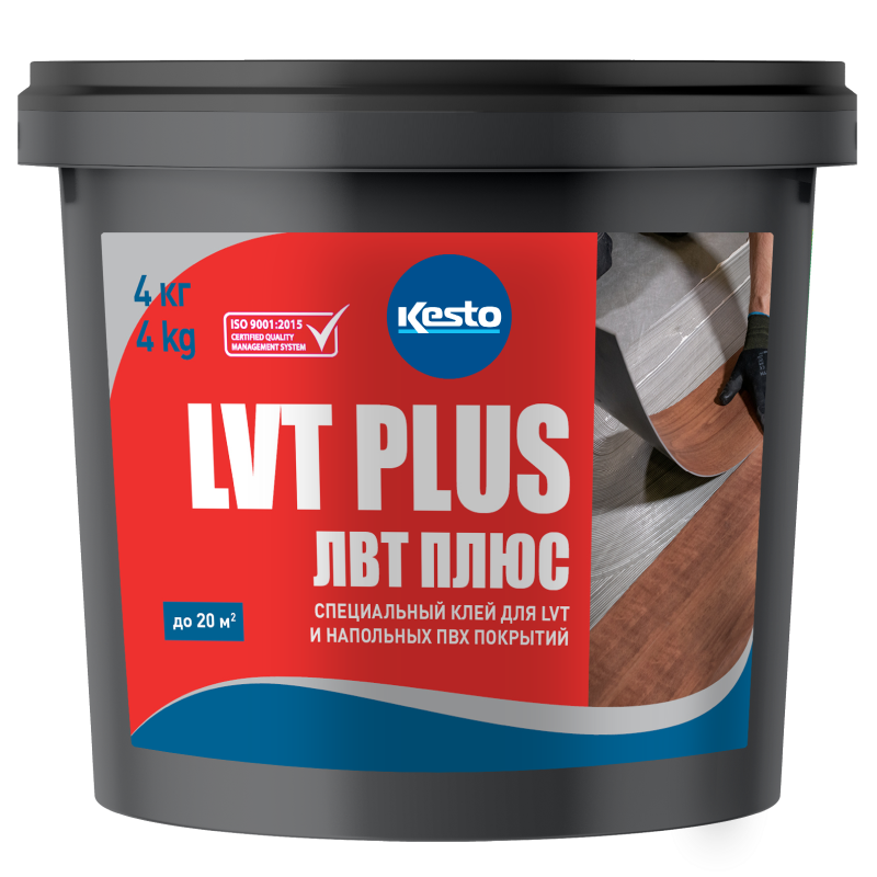 Клей Kesto LVT Plus 4кг фото 1