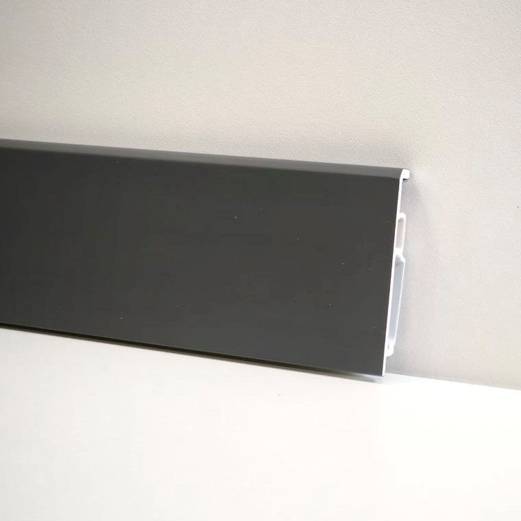 Плинтус BONKEEL Стик Графит фото 1