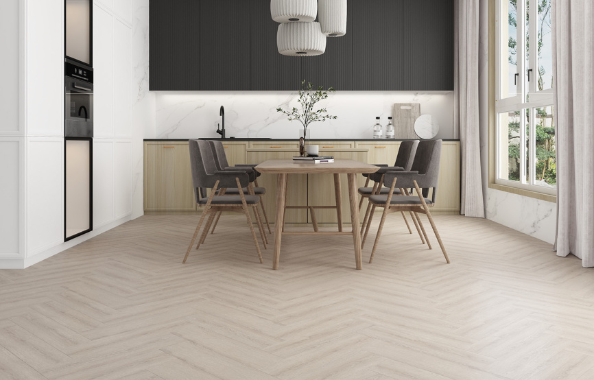 MSPC ламинат STONEFLOOR Ёлочка Брукфилд фото 3