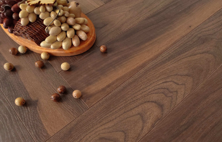 HDF ламинат FLOORFORT Walnut Tree Елочка «Орех Стенфорд» фото 2