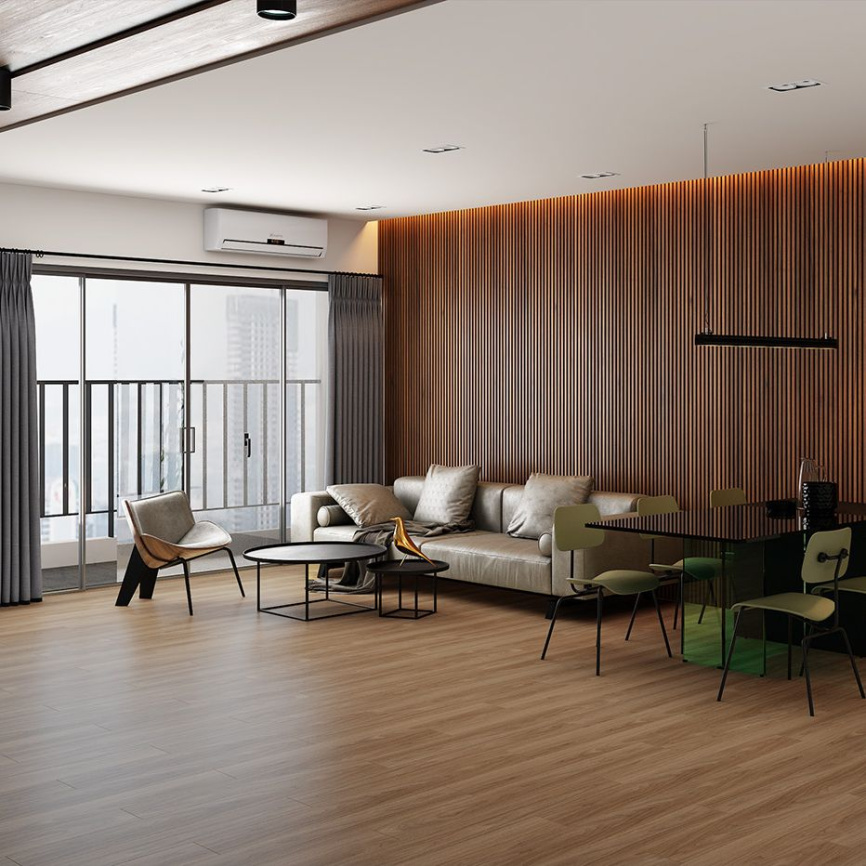 MSPC ламинат STONEFLOOR Дуб Грейнфилд фото 1