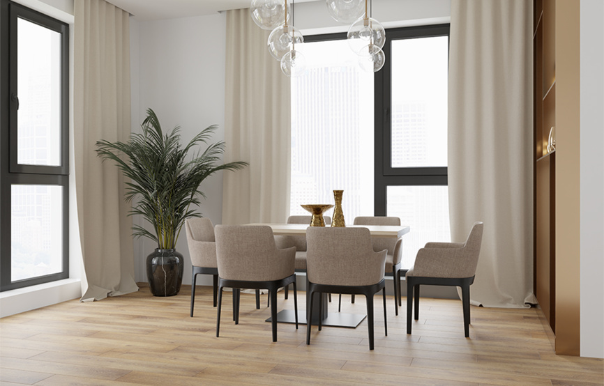 MSPC ламинат STONEFLOOR Дуб Тихий вечер фото 2